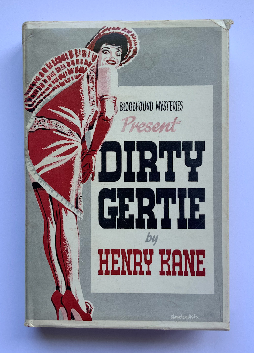 DIRTIE GERTIE British crime book by Henry Kane 1963 1st edition